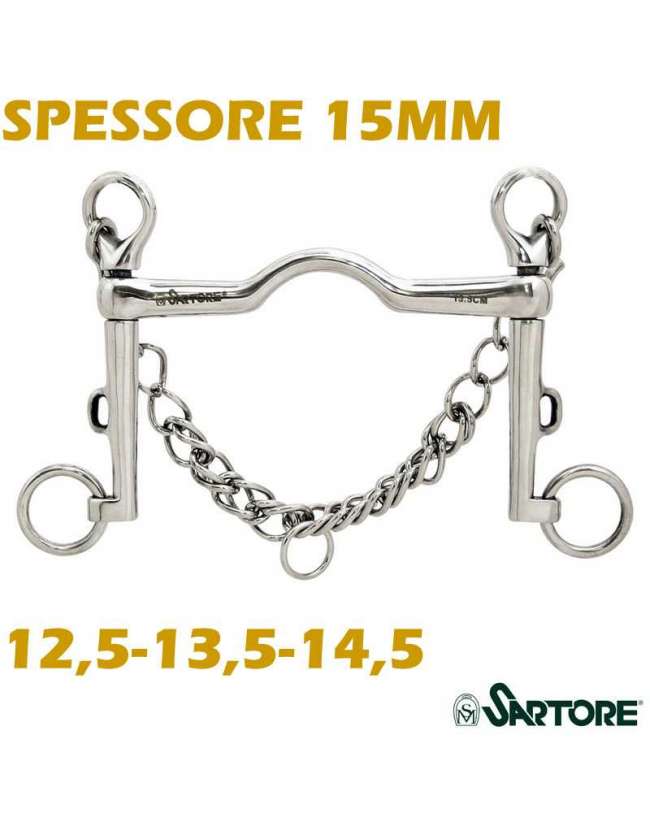 MORSO IRLANDESE INOX INTERO PONTE CENTRALE
