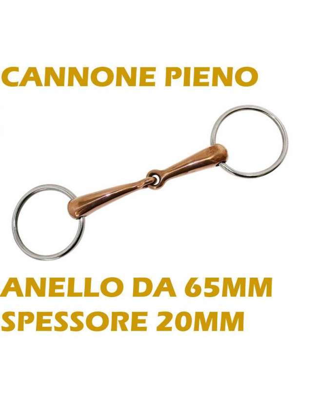 FILETTO AD ANELLI RAME PIENO GROSSO