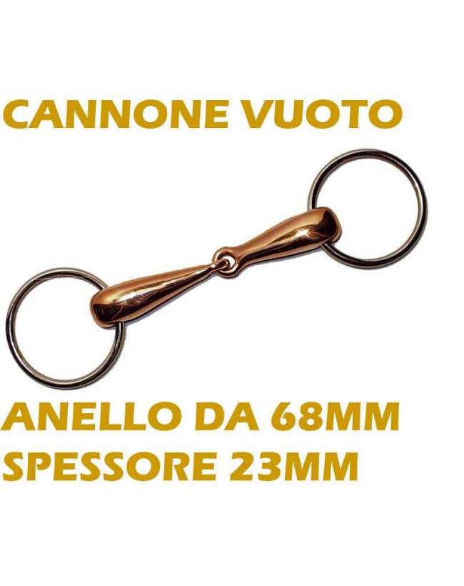 FILETTO ANELLI INOX CANNONE VUOTO