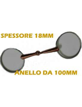 FILETTO IN RAME PIENO ANELLO GRANDE-8523