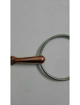 FILETTO IN RAME PIENO ANELLO GRANDE-8524