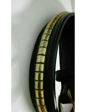 CINTURA IN CUOIO CON CLINCHER OTTONE RIFINITURE ECCELLENTI-8526