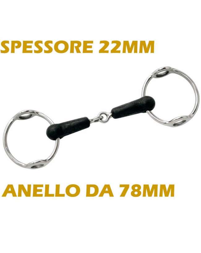 FILETTO ELEVATORE GOMMA PER CAVALLO