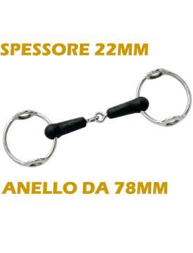 FILETTO AD ANELLI ELEVATORE FODERATO IN GOMMA-8544