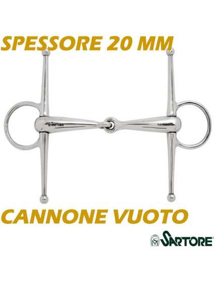 FILETTO PER CAVALLO AD ASTE VUOTO