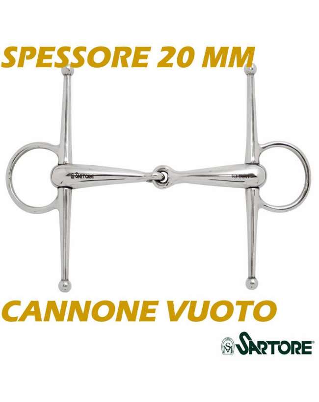 FILETTO PER CAVALLO AD ASTE VUOTO