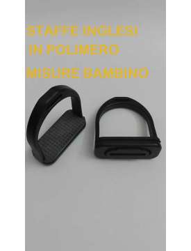 STAFFE INGLESI EQUITAZIONE IN POLIMERO-8693