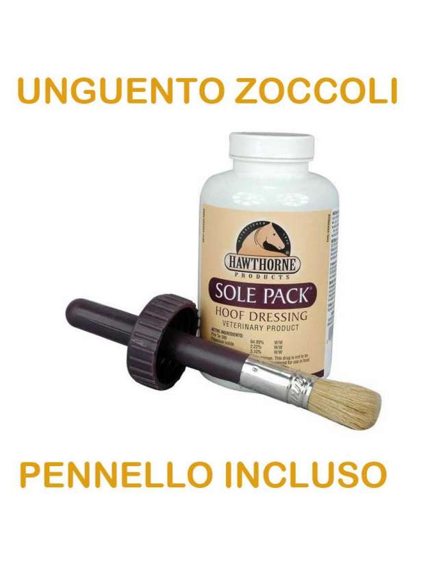 SOLE PACK UNGHENTO PER ZOCCOLI