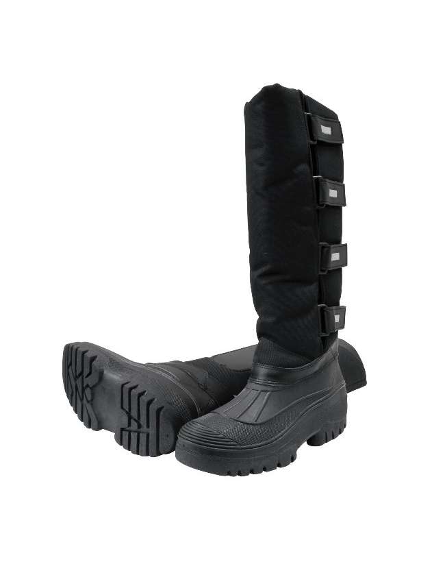 Pfiff Frieda Stivali Di Gomma Da Equitazione E Stalla - Impermeabili, Suola Trasparente, Colore Nero