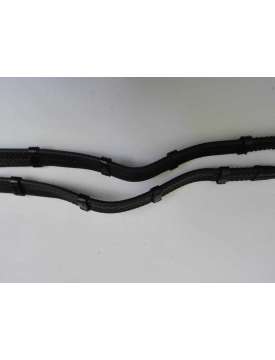 REDINI PER EQUITAZIONE IN CUOIO E GOMMA CON TACCHETTE WINNER SARTORE-9067