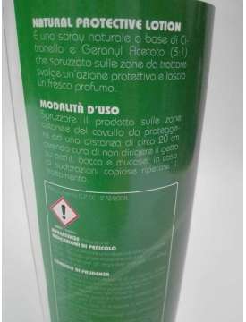ANTIMOSCHE PER CAVALLI ALLA CITRONELLA E GERANIO 1LT-9070