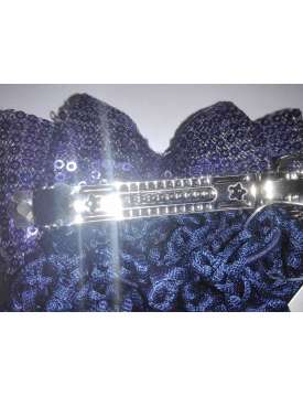 RETE PER CAPELLI CON FIOCCO E PUNTI LUCE-9414