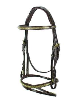 BRIGLIA INGLESE EQUESTRO CON CLINCHER OTTONE-9588