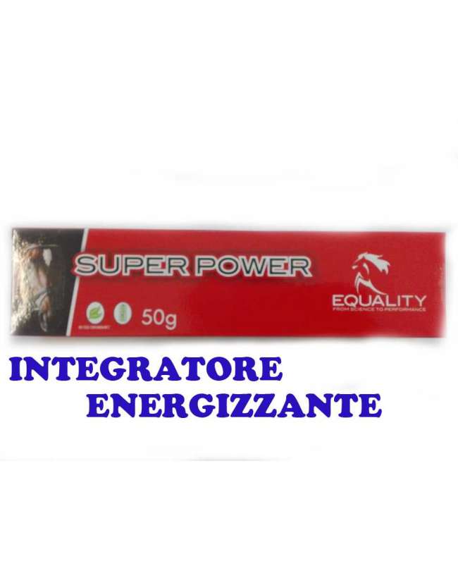 SUPER POWER ENERGIA PRONTA PER IL CAVALLO